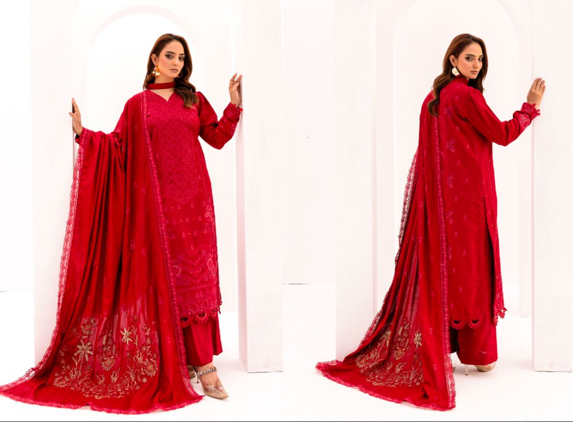 Embroidered Dress Maheen By Mahay