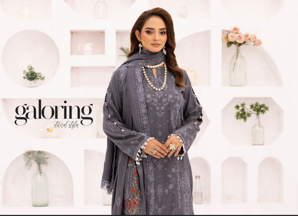 Embroidered Dress Maheen By Mahay