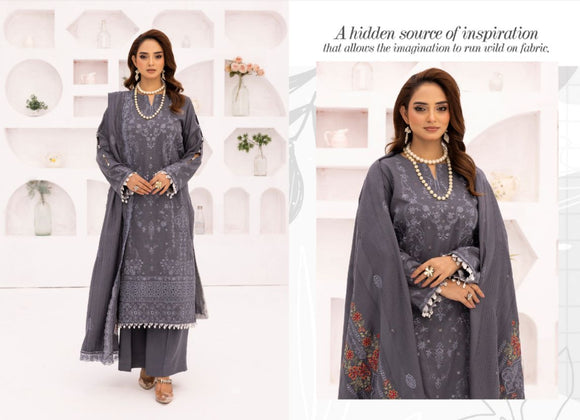 Embroidered Dress Maheen By Mahay